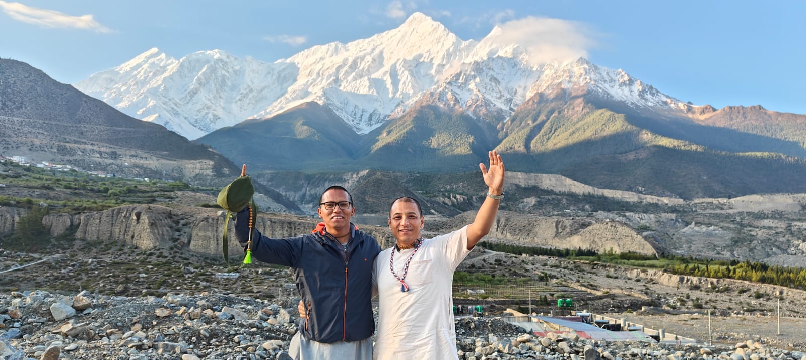 With HG Rupeshwor Gaur Das